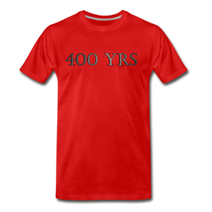 400 YRS - red